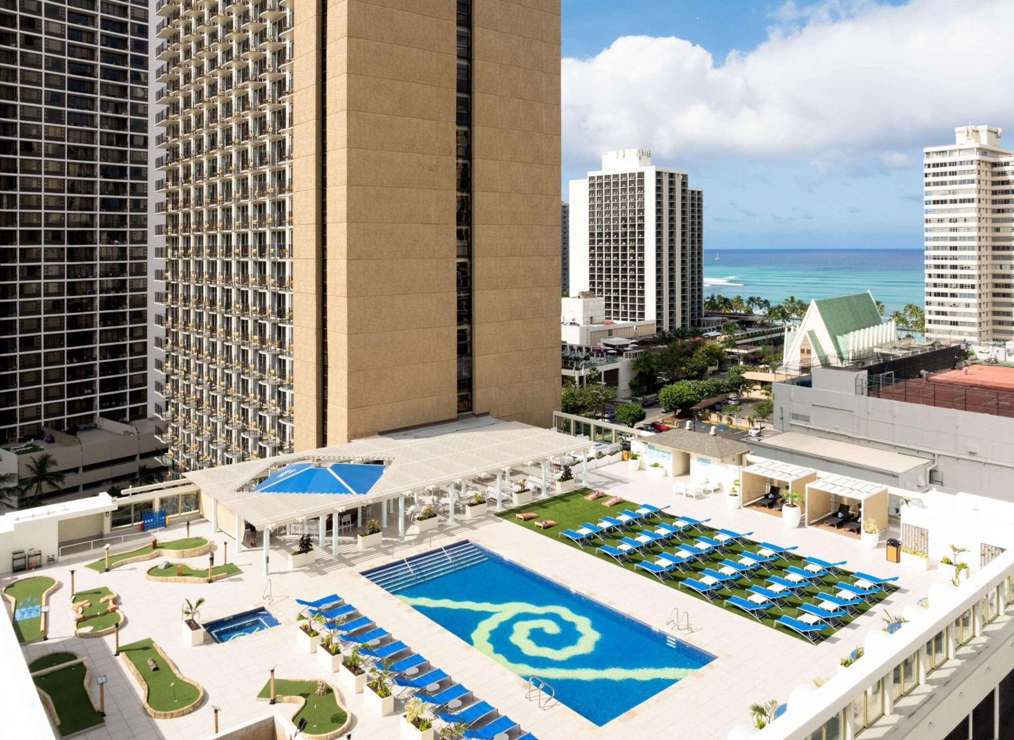Hilton Waikiki Beach Resort & Spa Honolulu Bagian luar foto