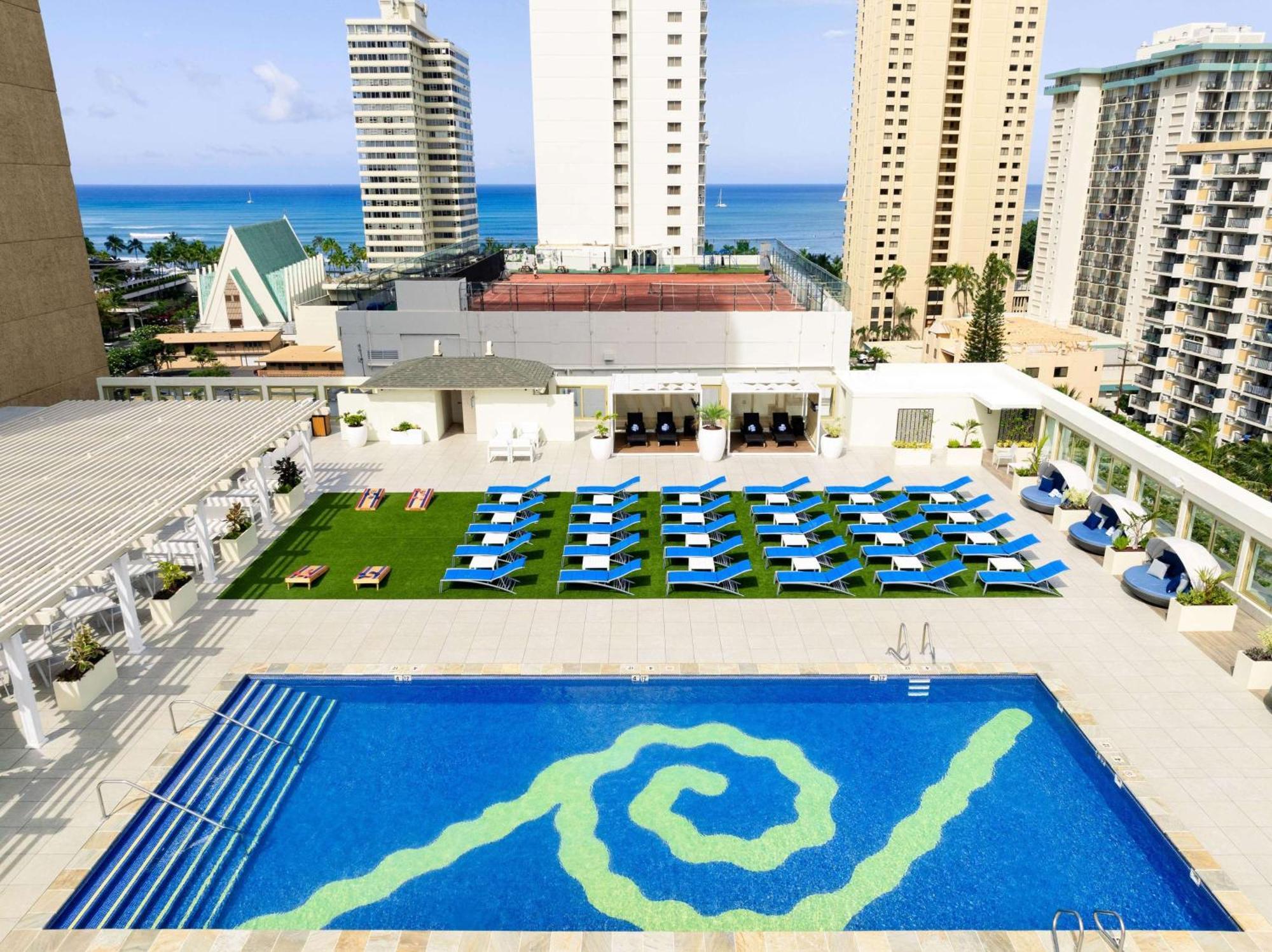 Hilton Waikiki Beach Resort & Spa Honolulu Bagian luar foto