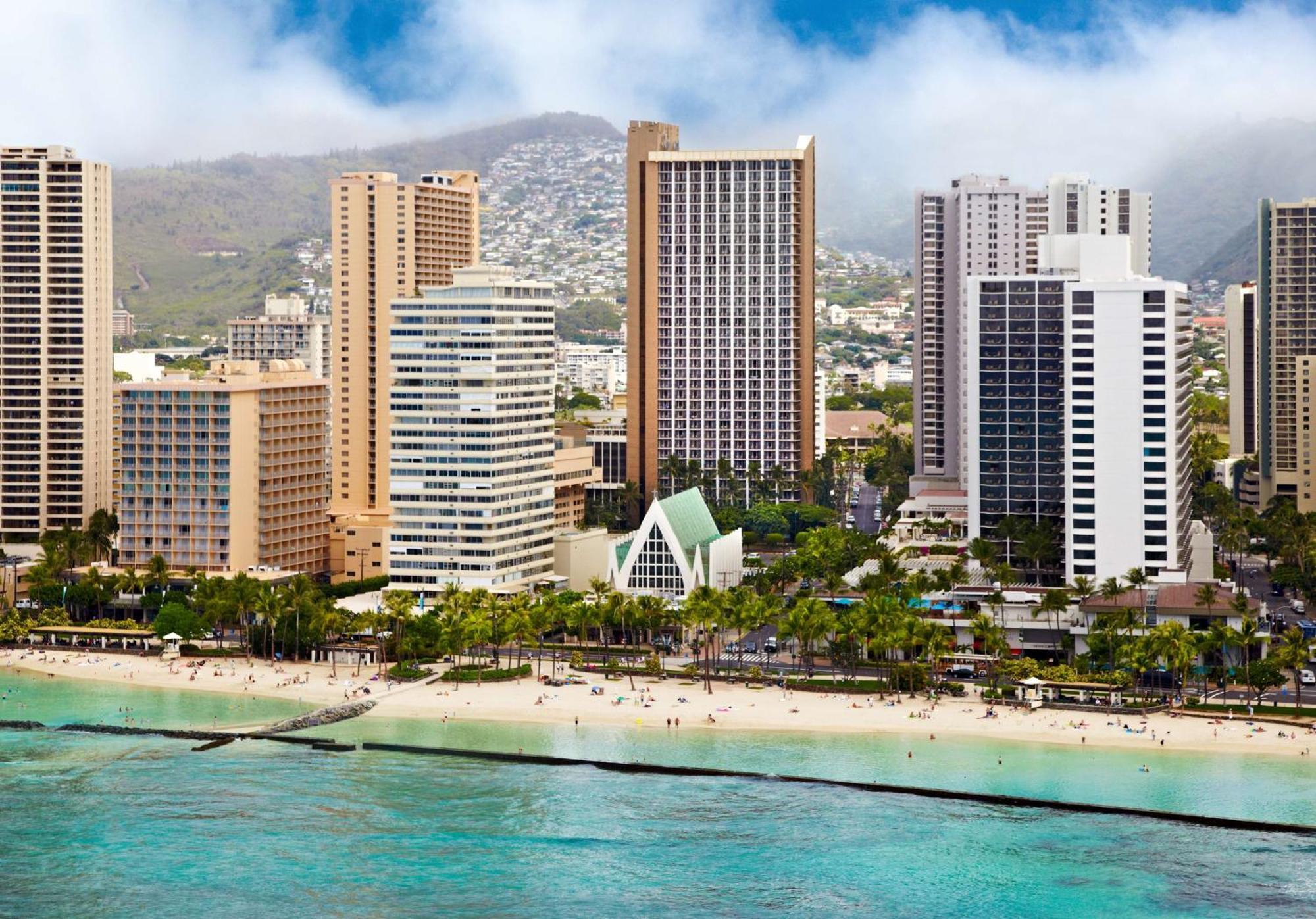 Hilton Waikiki Beach Resort & Spa Honolulu Bagian luar foto